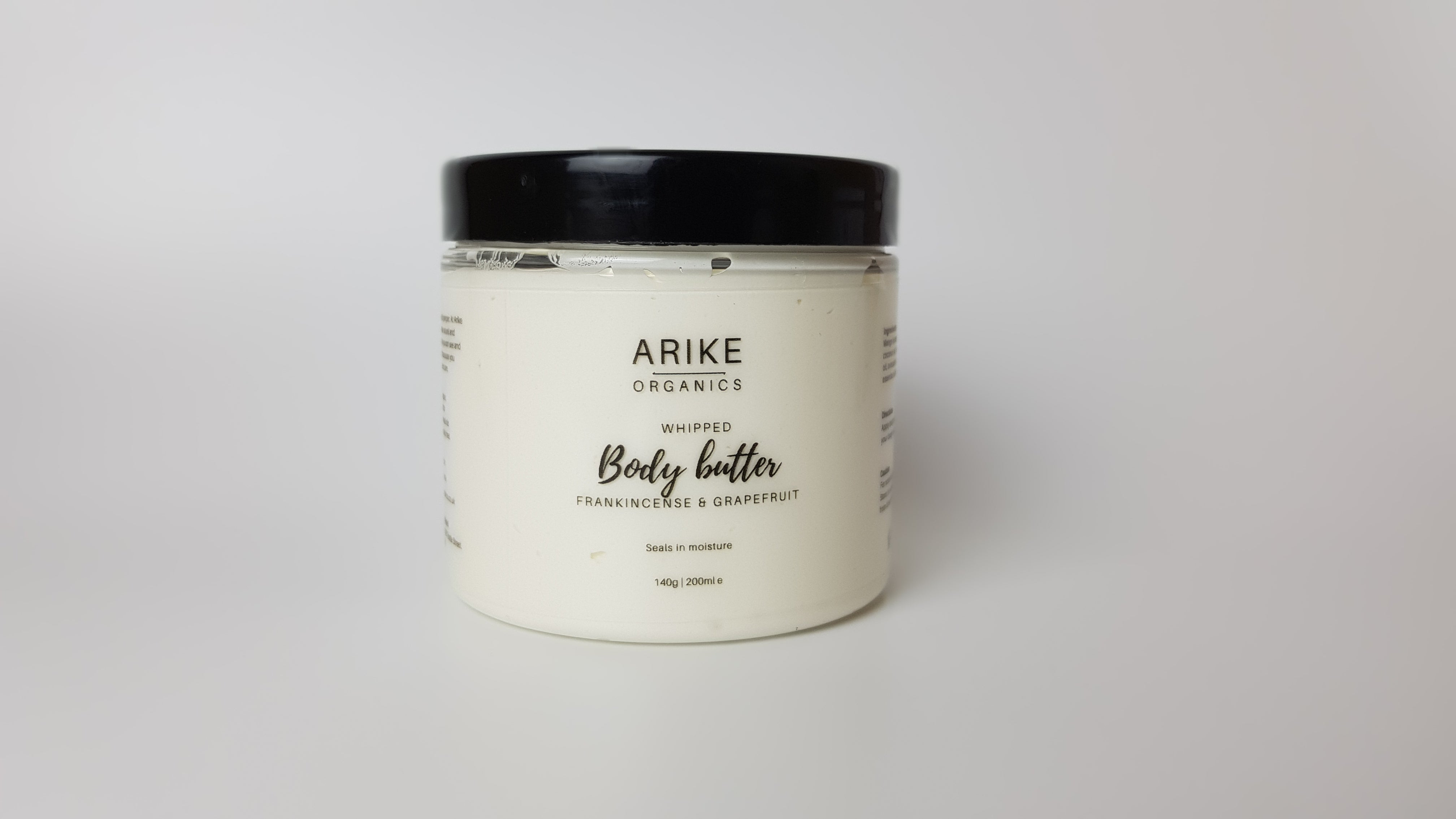 Frankincense & Grapefruit body butter - Arike organics